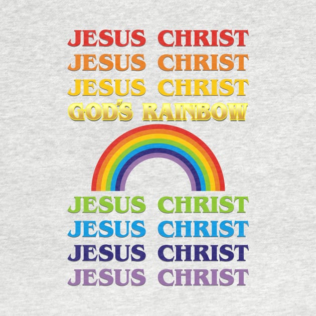 Jesus Christ - God's Rainbow by Flabbart